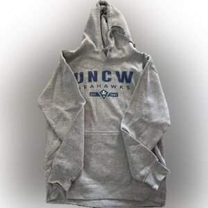 League Collegiate UNCW Seahawks White Hoodie- Medium NWT